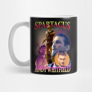 Spartacus Andy Whitfield Bootleg Mug